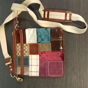 Coach multi pattern crossbody
